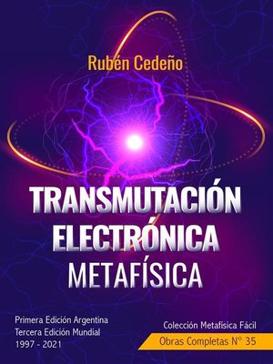 cover image of Transmutación Electrónica Metafísica